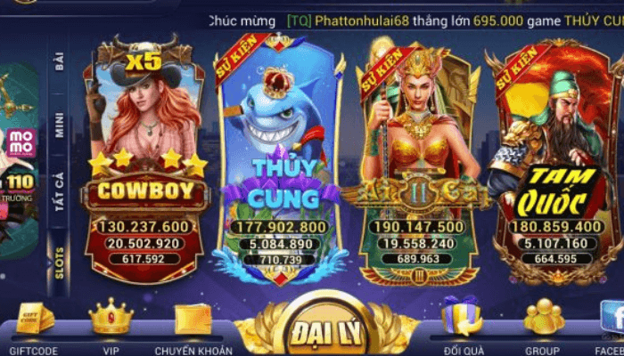 game nổ hũ uy tín